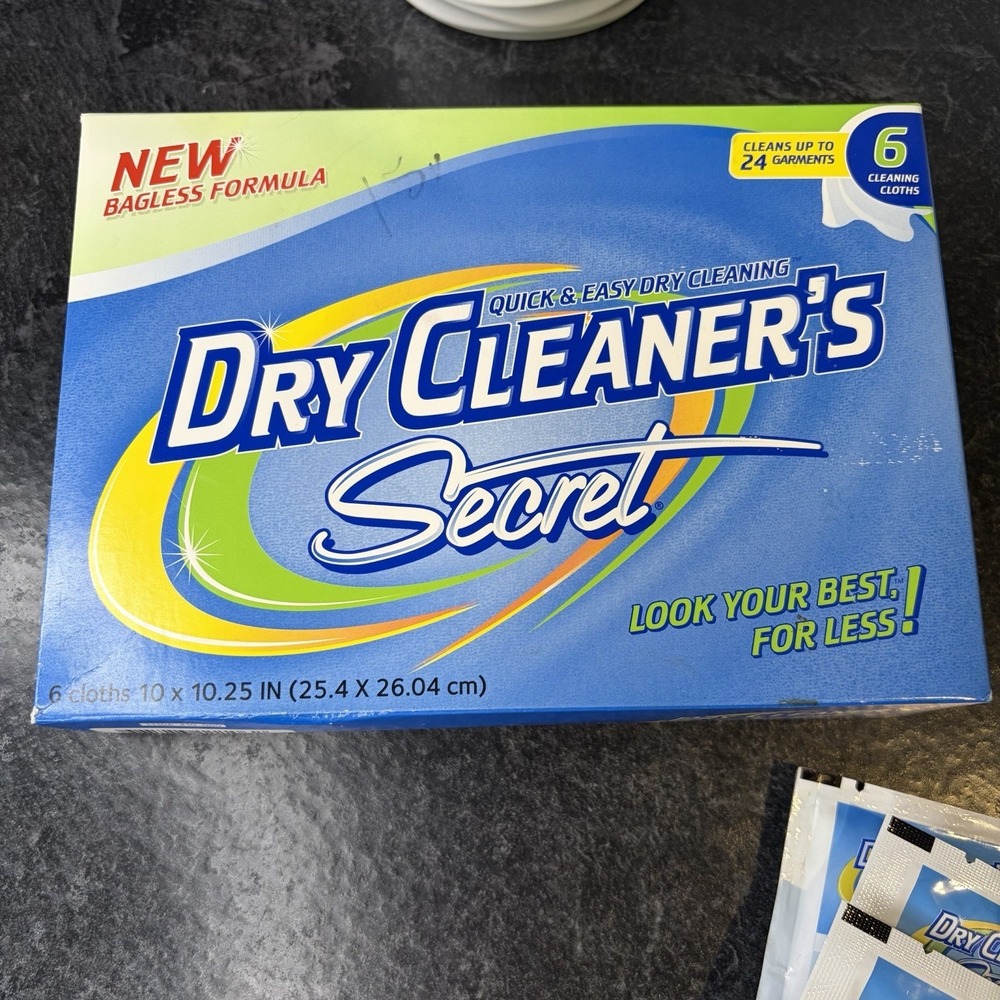 Dry Cleaner's Secret 11 Sheets Bagless Formula Discontinued - Home Dry Clean - Picture 3 of 4